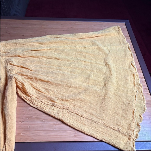 GUC Jen’s Pirate Booty- Chrysanthemum Romper in Color Marigold. Size M - Picture 7 of 8